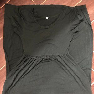 Short Sleeve Maxi Dress with Pockets